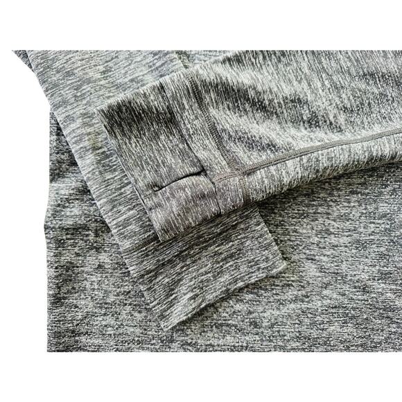Fabletics Mens Training Day Quarter Zip Grey Black Pullover Size XXL Long Sleeve - Picture 5 of 6